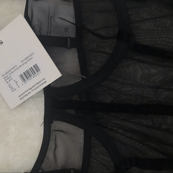 🌟 Mesh underwired binding detail bodysuit - Picture 2 of 2